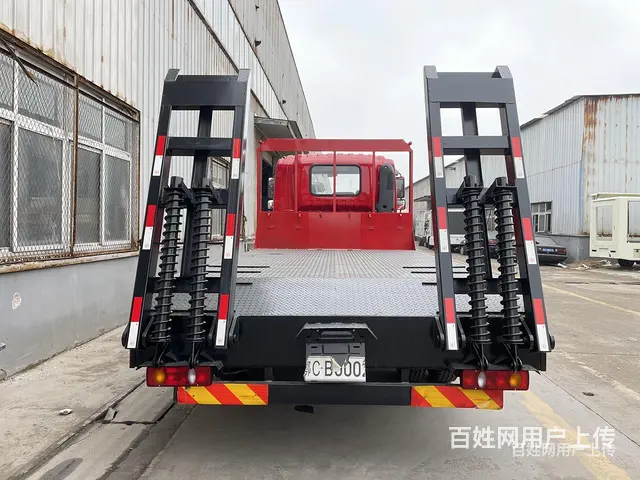 陕汽拉120挖机平板拖车平板运输车 上户无忧 - 图片 7