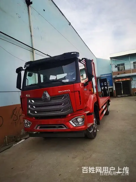 伊春重汽豪沃MAX硬汉单桥拖车6米4挖机拖车价格便宜可送车上 - 图片 5