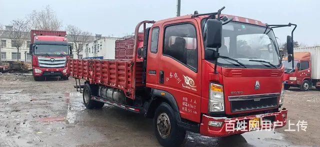 16年5.4米豪沃平板车， 全车原版原漆 - 图片 2