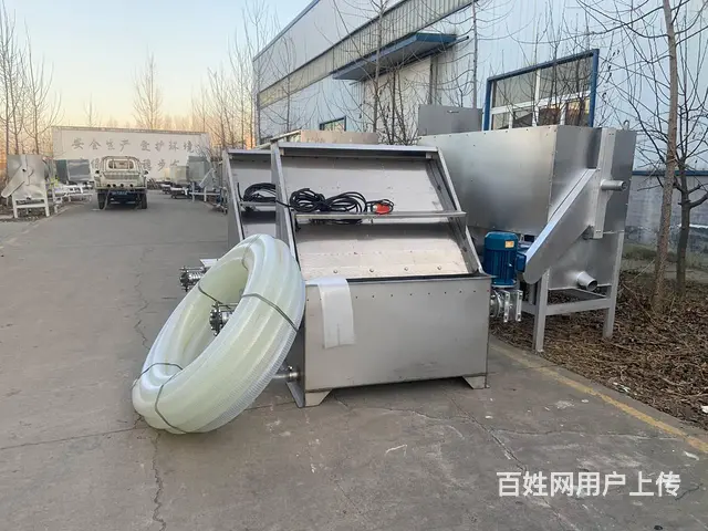 养殖场禽畜粪便脱水机猪粪干湿固液分离机型号多样全新 - 图片 5