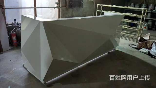 吧台定制、商场异形展台制作、医院服务台前台设计定制 - 图片 6