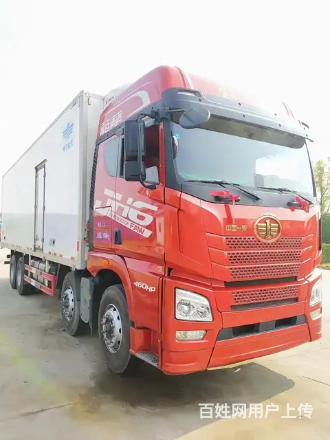 网红JH6-460潍柴前四后八冷藏车，首付8万 - 图片 2