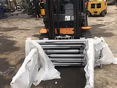 纸筒二手2吨夹抱叉车 二手成品纸搬运夹抱叉车转让