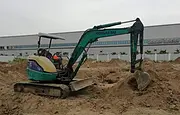 进口小松40挖机
