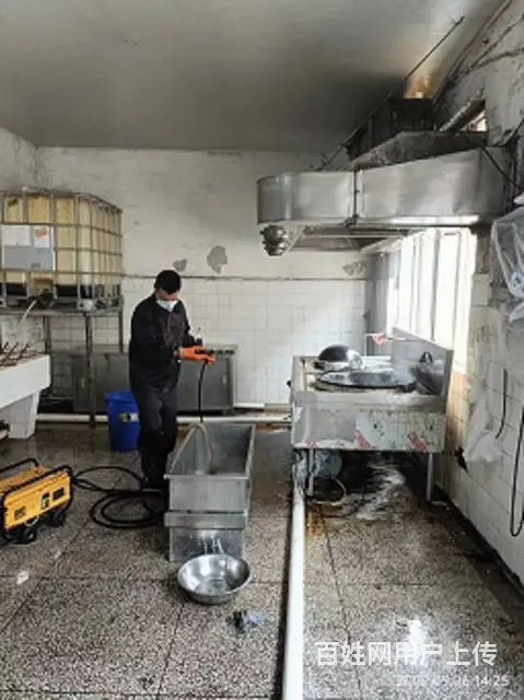 昆山学校食堂油烟机净化器清洗风机清洗 - 图片 6