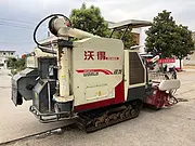 廊坊转让精品沃得收割机，看中电话哦