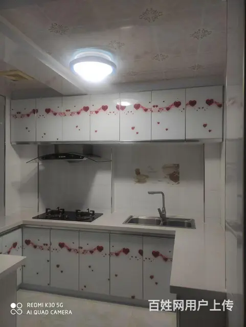滨河水城4楼90平2室1厅精装修，包物业，床，冰箱，洗衣机， - 图片 4