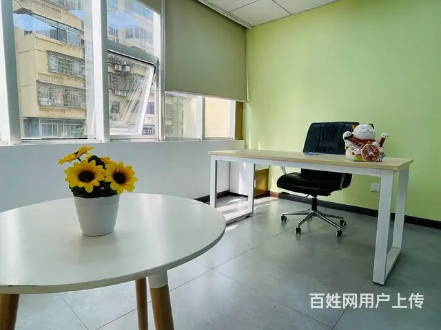 芙蓉广场自带套间小茶室的办公室转租，可坐十几人，无需中介费 - 图片 4