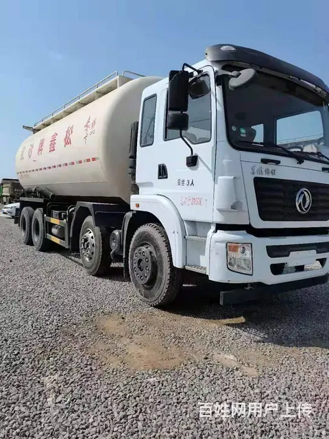 出售二手东风散装水泥罐车 300马力国五前四后八 - 图片 1