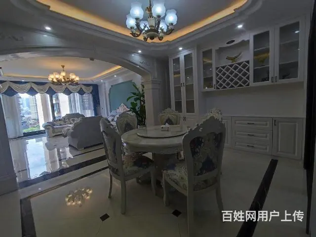 万湖汇潮湿公园轻欧式装修风格，观景落地窗，视野 - 图片 11
