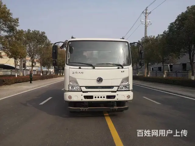东风天锦9方压缩垃圾车10方后装挤压环卫车 - 图片 5