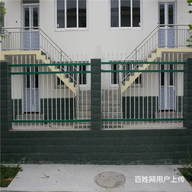 公园锌钢栅栏 包安装铁艺围墙栏杆 - 图片 5
