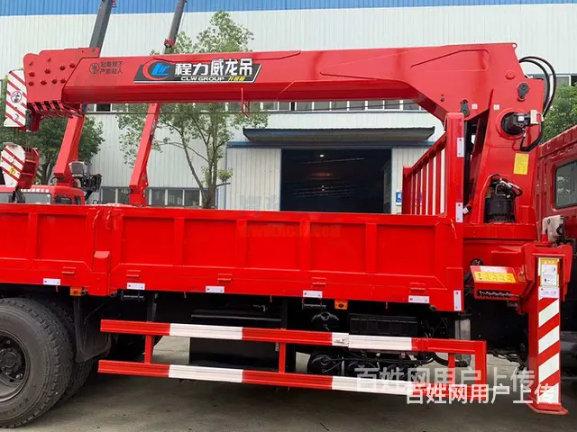 国六东风后八轮8至12吨随车吊 可分期 - 图片 5