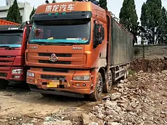 出售乘龙M5前四后八高栏载货车 336马力 国四