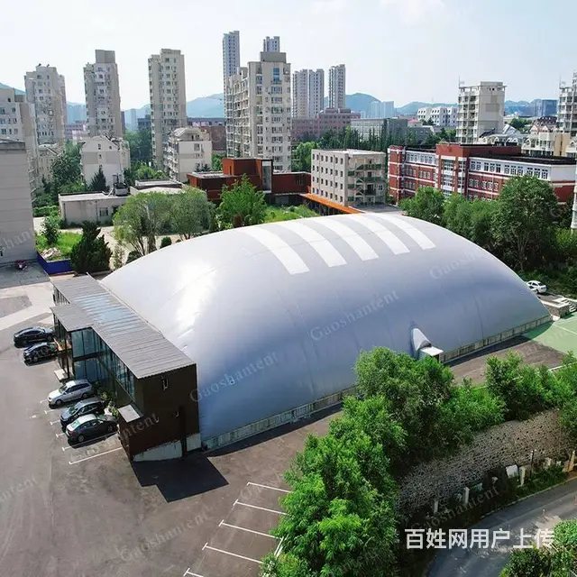 气膜室内足球场，气膜建筑系统，全天候恒温恒湿 - 图片 1