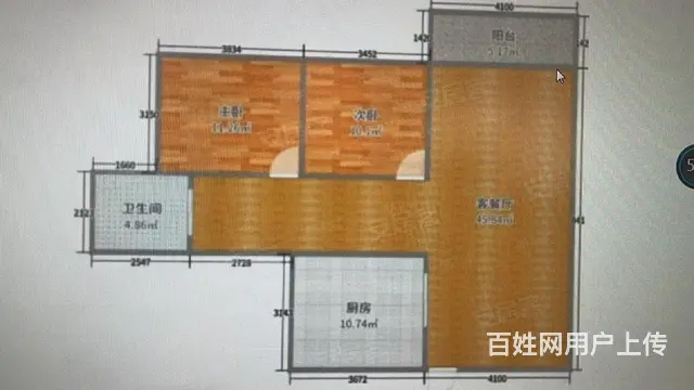 城南湖景房奥体旁万桥新苑小高层 三开间朝南，户型方正环境优美 - 图片 10