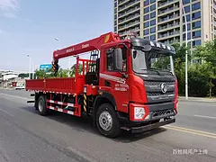 华神DV5单排单桥直臂随车吊 支持零首付欢迎询价