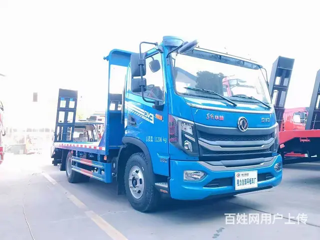 东风畅销款平板车价格 专拖75 120挖机平板车 - 图片 11