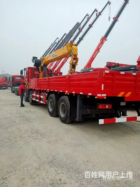 潍柴350马力陕汽四桥12吨-20吨随车吊 零首付购车 - 图片 9