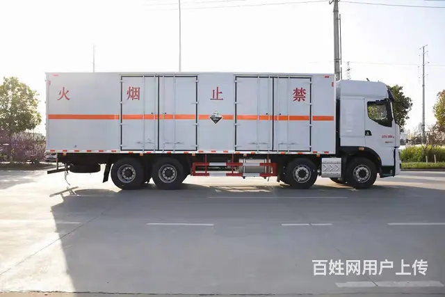 金华国六医疗废物箱式运输车厂家直销包上户可分期 - 图片 12