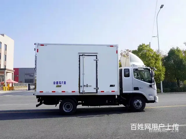 信阳 蓝牌福田宽体冷藏车肉钩车厂家直销包上户 - 图片 6