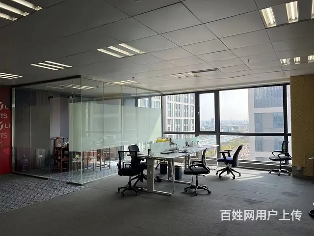昆山城北 花都艺墅 100平写字楼 落地景观窗 - 图片 1
