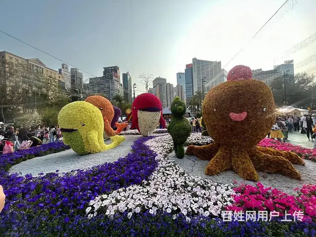 珠海绿雕 鲜花雕塑 假花雕塑 花艺雕塑 - 图片 4