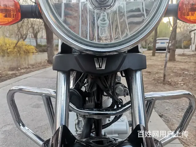 【搞定了！】原装豪爵125跨骑摩托车牌证全圆灯版近乎新车 - 图片 10