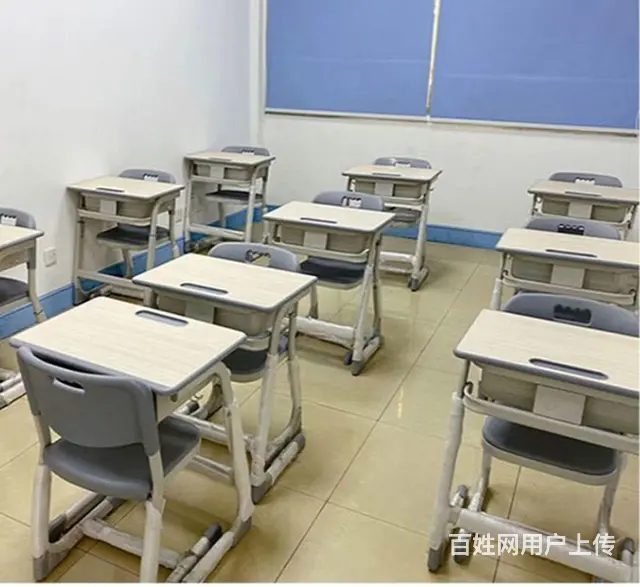 学校同款课桌椅家用学习写字桌椅可升降 - 图片 4