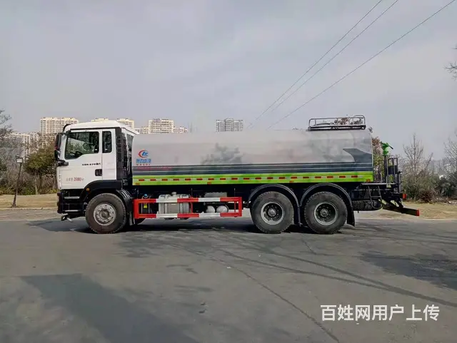 重汽汕德卡大型18吨20吨洒水车 罐体结实马力强劲 - 图片 10
