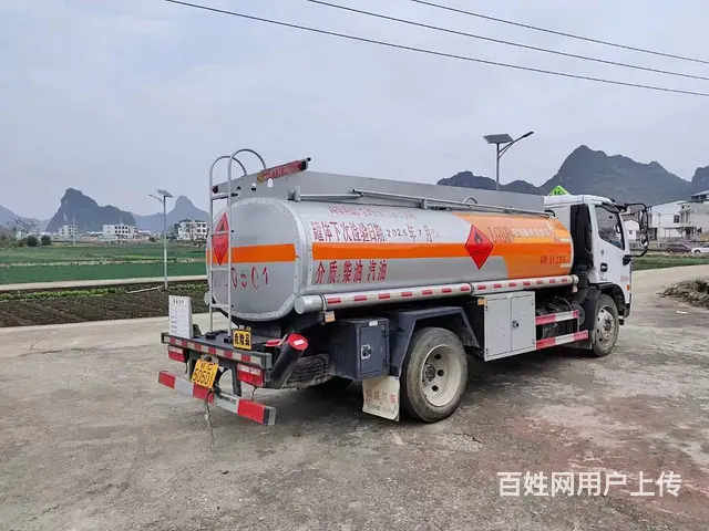 国六东风福瑞卡八吨油罐车 手续齐全 低价出售 - 图片 3