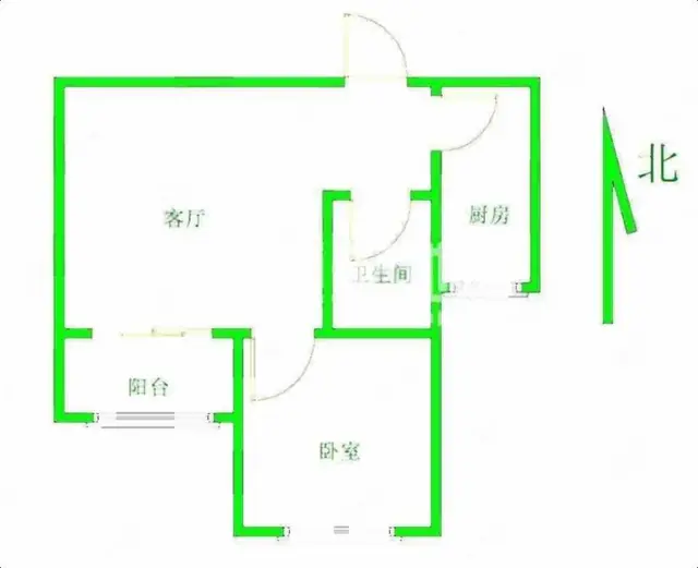 七里河 客卧分离一居 佳洲美地旁 有证 带小房 周边 值一套 - 图片 7
