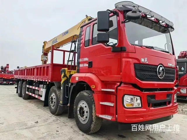 国六陕汽德龙12-14吨随车吊吊机任意配 - 图片 3
