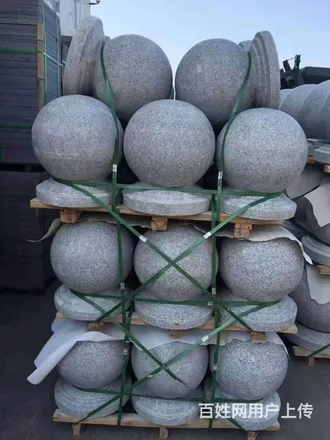 批发各规格路障石球，尺寸多种，现货可联系卸车 - 图片 5