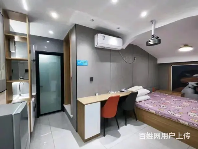 包取暖三合家园7楼，30平，一室精装修，带家具家电 - 图片 2