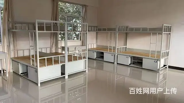 高低床双层床公寓床员工床子母床办公家具书架货架直销 - 图片 1