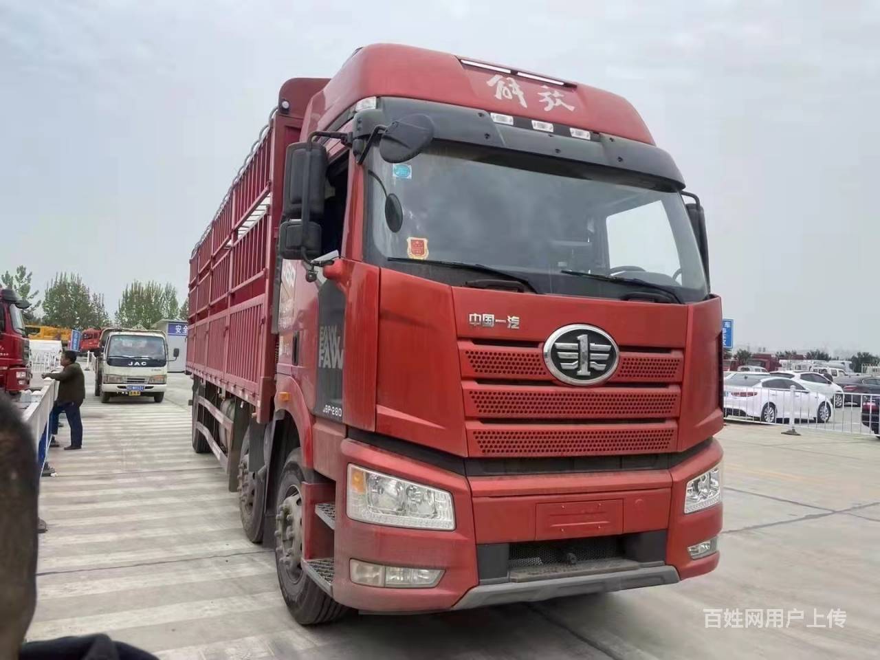 准新车解放j6p前四后四载货车亏本甩卖