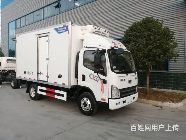 解放4米2肉钩冷藏车小型厢式鲜货冷藏车多少钱 - 图片 1