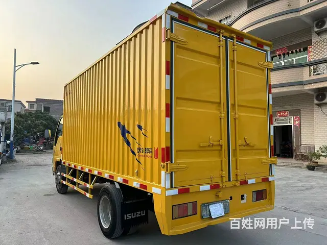 精品2016年五十铃600p工程单排双轮4米2箱货 - 图片 4