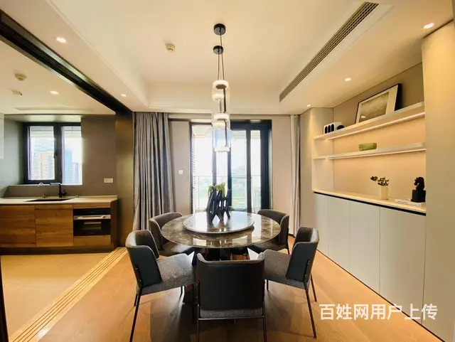 二七滨江一线江景豪宅 武汉天地云廷精装3室2厅2卫 - 图片 5