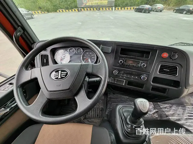 解放龙V平板车 稳定型低板挖机拖板车厂家现车包上户 - 图片 12