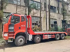 解放 前四后八 平板车 拖车 哪里便宜 厂家在哪