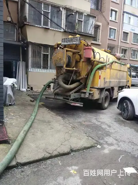 清理化粪池，管道疏通.大型吸污车.管道清淤抽下水井 - 图片 4
