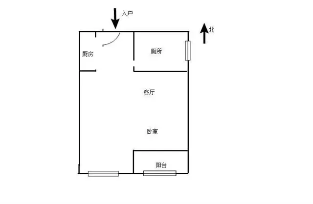 百大城市理想2区1室1厅1卫38万46.29 - 图片 10