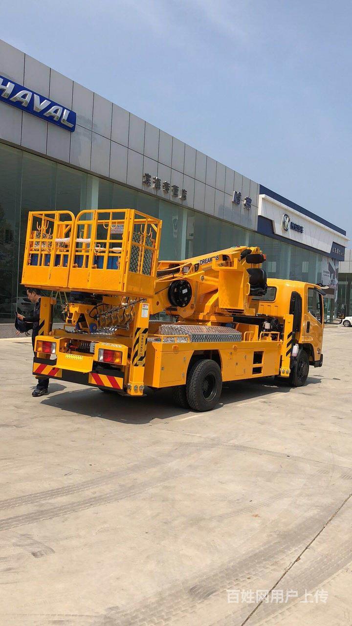 胶州营海升降车出租吊车租赁高空作业车,路灯维修车
