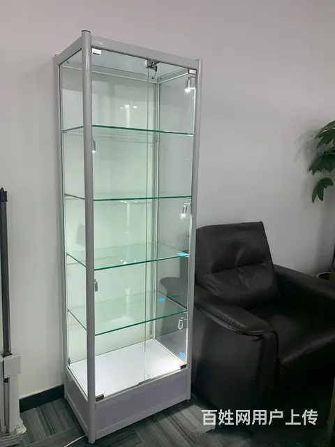 二手展柜厦门钢化玻璃柜手办柜商品展示柜 - 图片 5