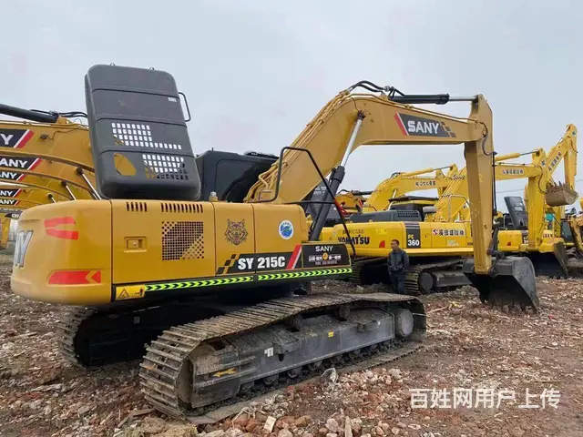 出售二手挖掘机三一215-10手续齐全质保两年包送 - 图片 3