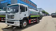 驻马店5吨重汽洒水车 带雾炮5方7方蓝牌抑尘车现车