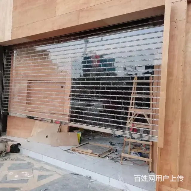 苏州甪直镇水晶卷帘门安装，甪直镇不锈钢网型卷帘门安 - 图片 1