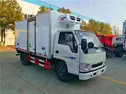 程力国六4.2米蓝牌冷藏保鲜车 厂家新品上式